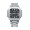 PP Square Black Dial