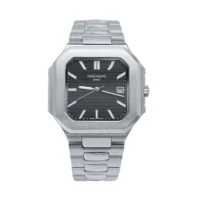 PP Square Black Dial